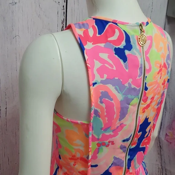 Lilly Pulitzer Sleeveless Kassia Playa Hermosa Dress. Size 0. - Picture 8 of 16